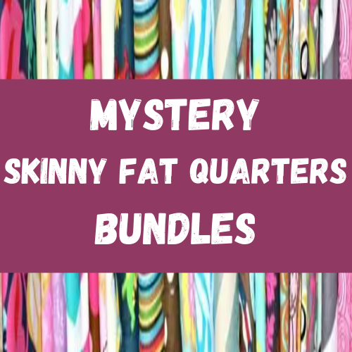 Mystery Skinny Fat Quarters Bundle - Choose Theme