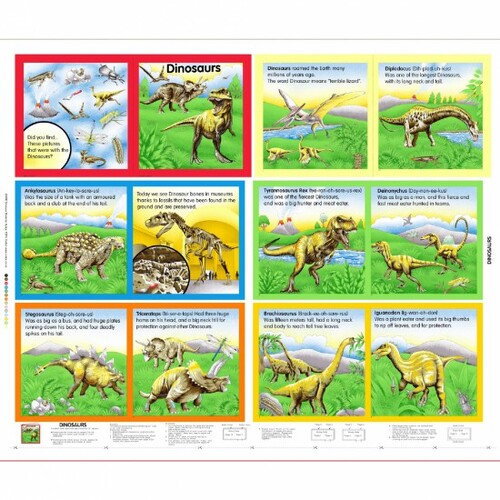 Dinosaur Adventure Soft Book Panel