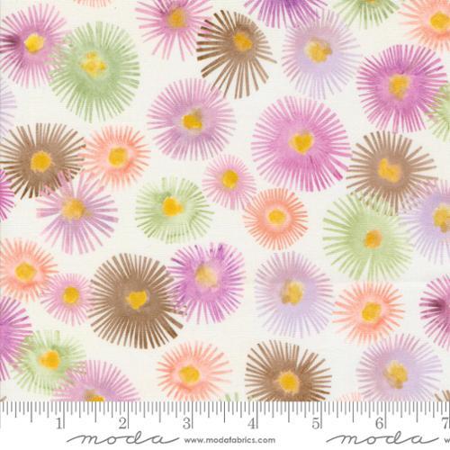 Moda Blooming Lovely Aster Florals White 16972 12