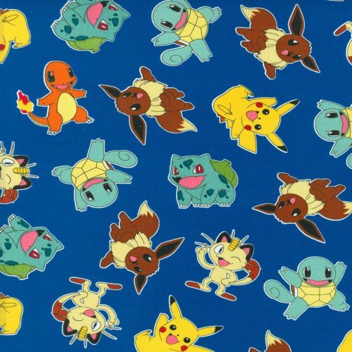 pokemon jersey fabric