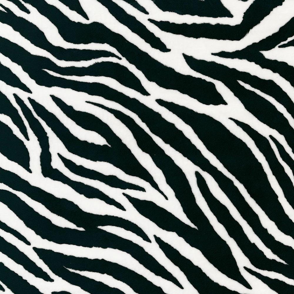 Zebra Stripes Minky by EZ Fabrics
