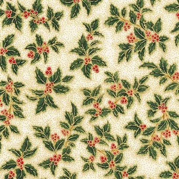 Holiday Flourish Christmas quilt fabric by Robert Kaufman features ...