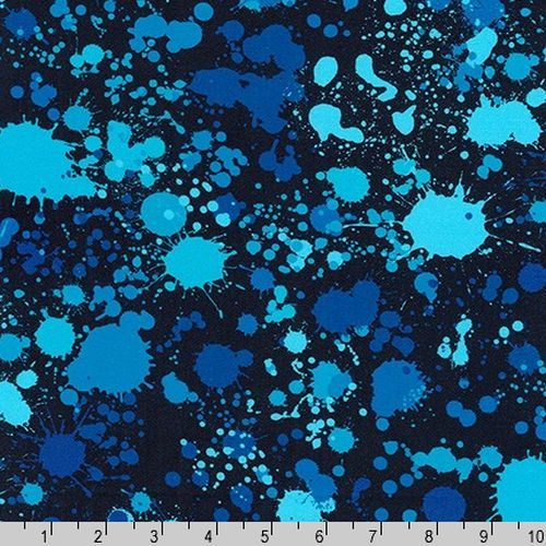 Paint Splatter Quilt Fabric by Robert Kaufman - The Oz Material Girls