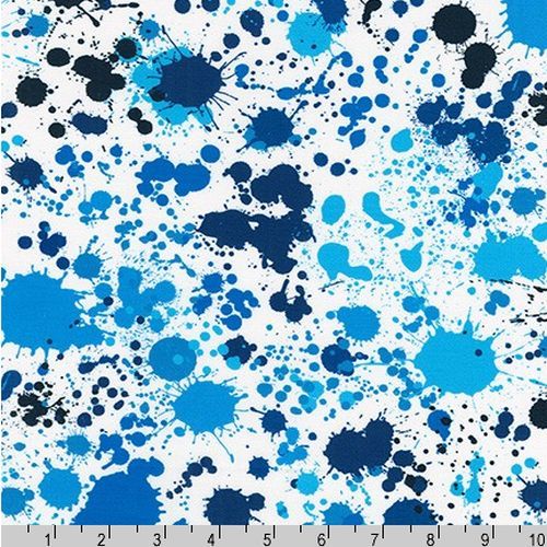 Paint Splatter Quilt Fabric by Robert Kaufman - The Oz Material Girls