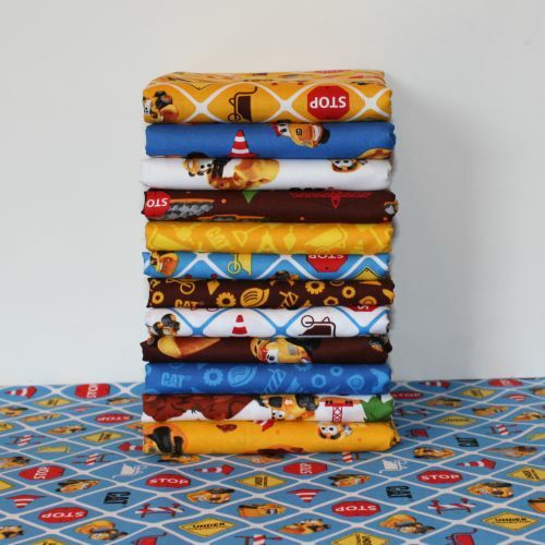 CAT® Buildin' Crew Fabric Bundle by Riley Blake The Oz Material