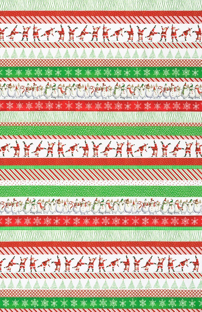 Christmas Jamboree Novelty Fabric by Robert Kaufman Quilts, Table