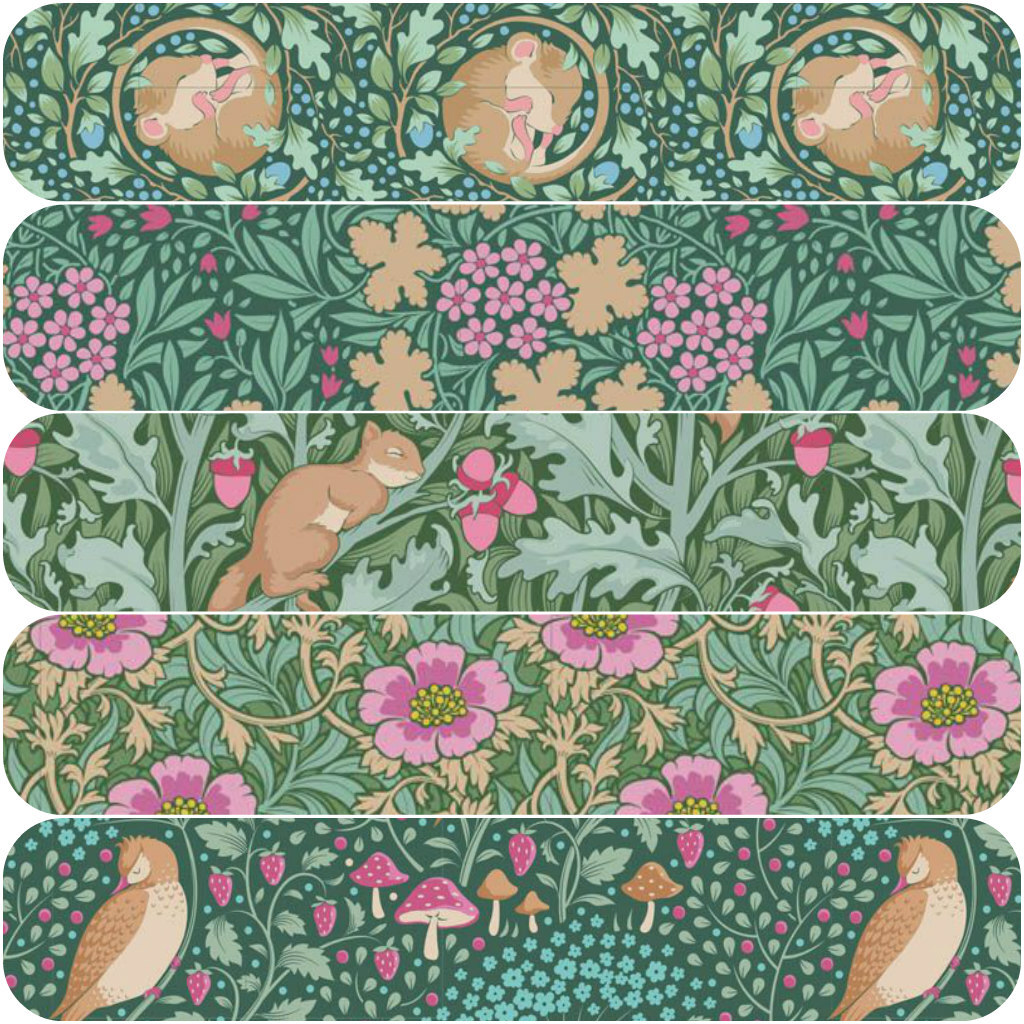 Tilda Fabrics - Hibernation - Eucalyptus - Sage - Yardage – Keepsake  Quilting