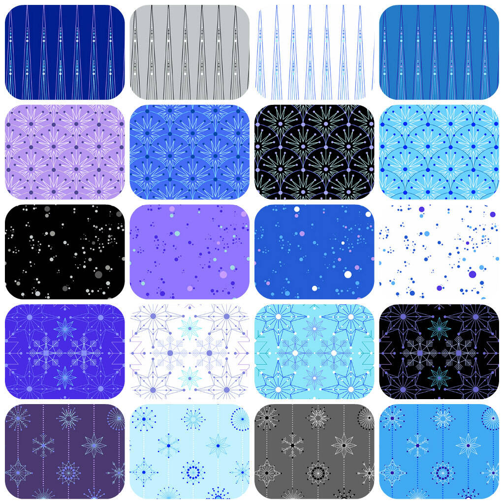 Deco Frost Fat Quarter Bundle - Giucy Giuce Deco Frost Fat Quarter Bundle - Giucy Giuce