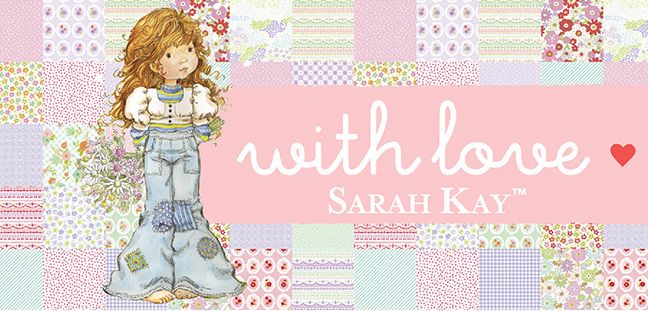 Sarah Kay with Love Devonstone Collection - Novelty Fabric for Quilting,  Clothing, Home Decorating