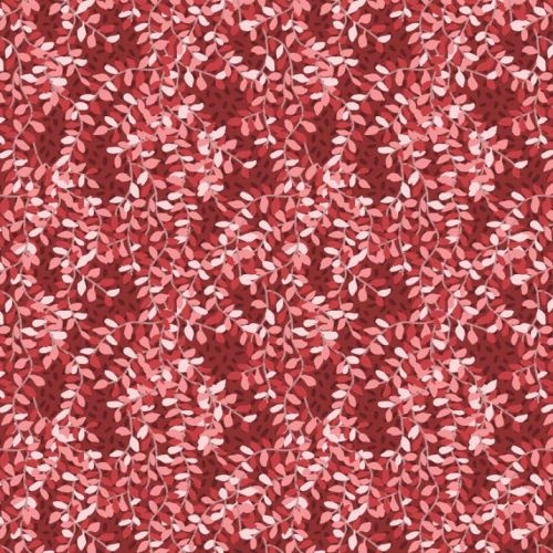 Native Blush Australian Leaves Red