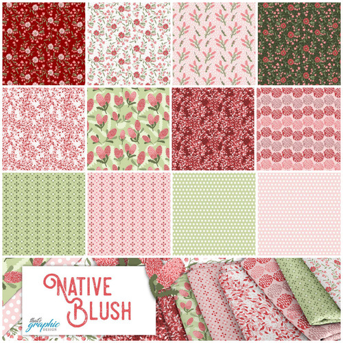 Native Blush Australian Wildflowers 1/2m Bundle
