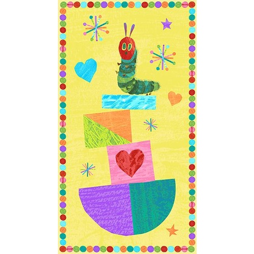 Very Hungry Caterpillar Panel Yellow