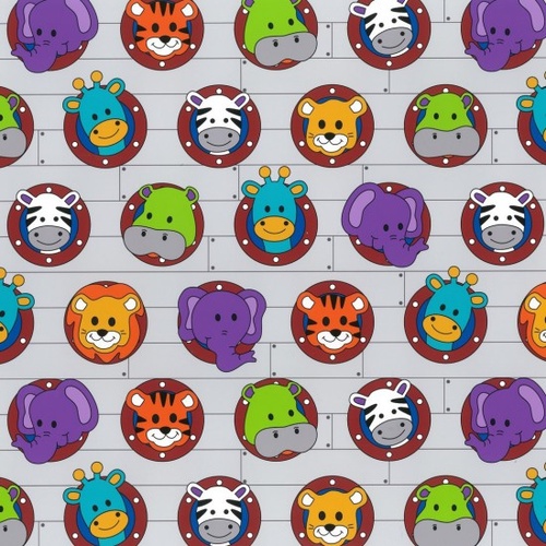 Little Noah Animal Faces Portholes