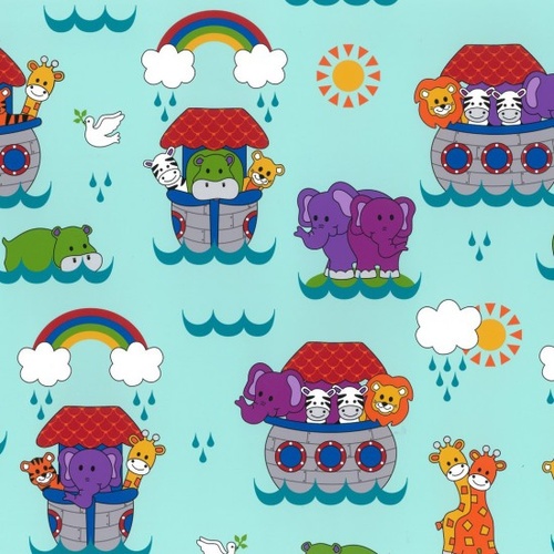 Little Noah Animals Ark Aqua