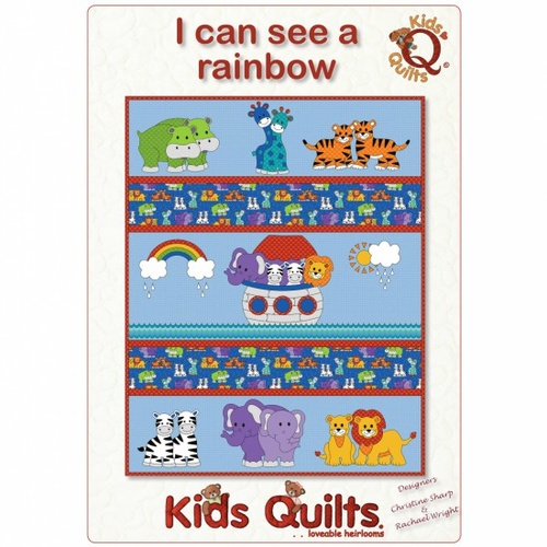 Little Noah I Can See a Rainbow Quilt Kit