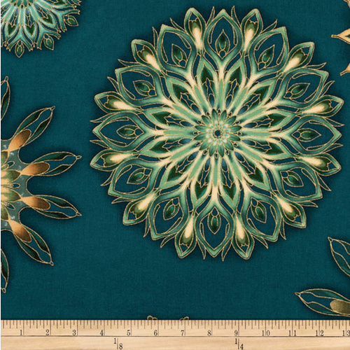 Terracina Metallic Large Mandalays Teal