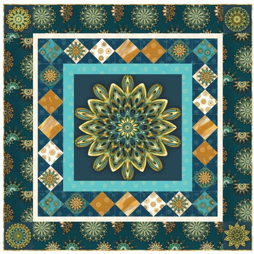Terracina Quilt Kit Teal