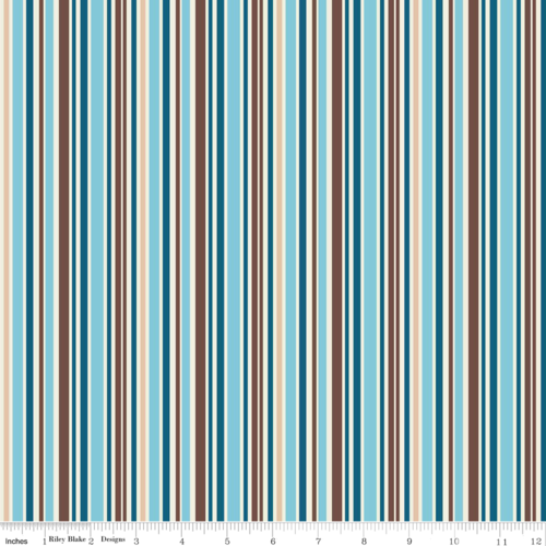 Cowboy Stripe Blue