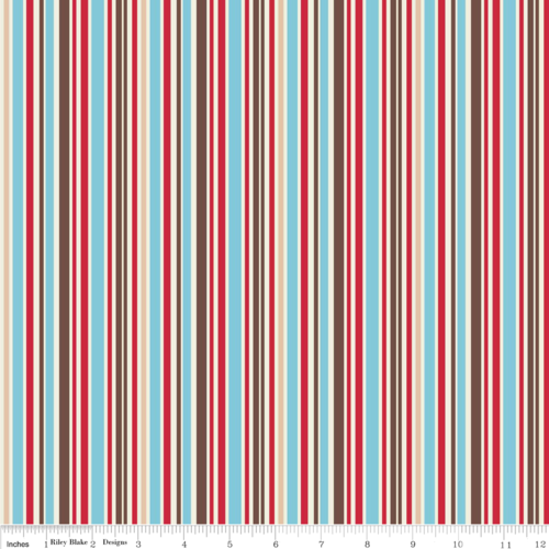 Cowboy Stripe Red