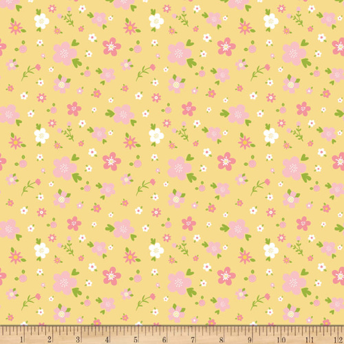 Sweet Baby Girl Flowers Yellow
