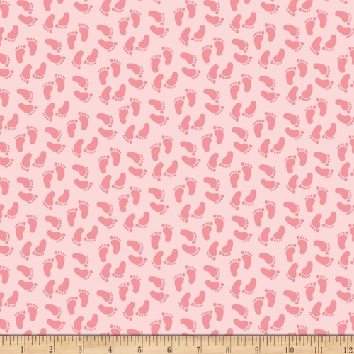 Sweet Baby Girl Feet Pink