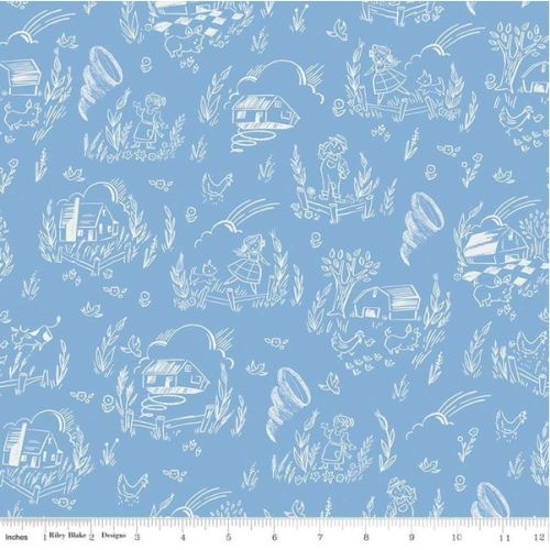 Dorothy's Journey Kansas Blue