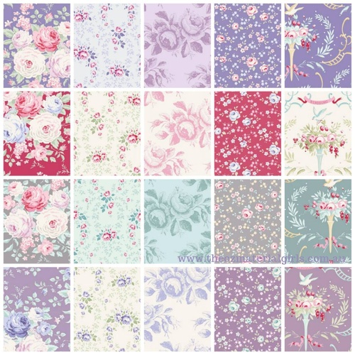 Tilda Old Rose 1m Full Range