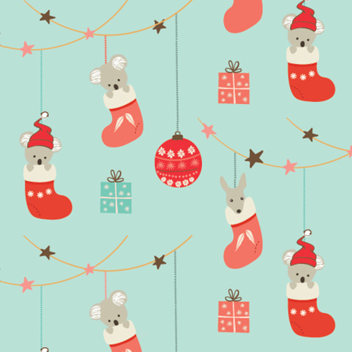 Festive Christmas Ornament Friends G