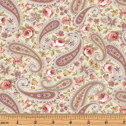 Zelie Ann Paisley Floral Butter 1403