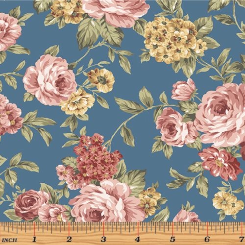 Zelie Ann Harmony Floral Teal