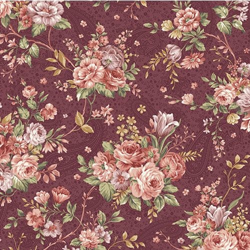 Zelie Ann Erma's Bouquet Burgundy