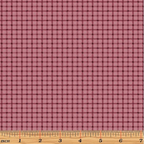 Zelie Ann Plaid Burgundy