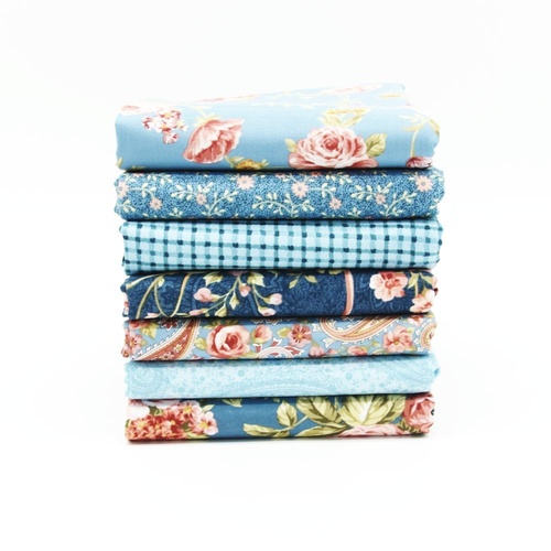 Zelie Ann FQ Bundle Teal