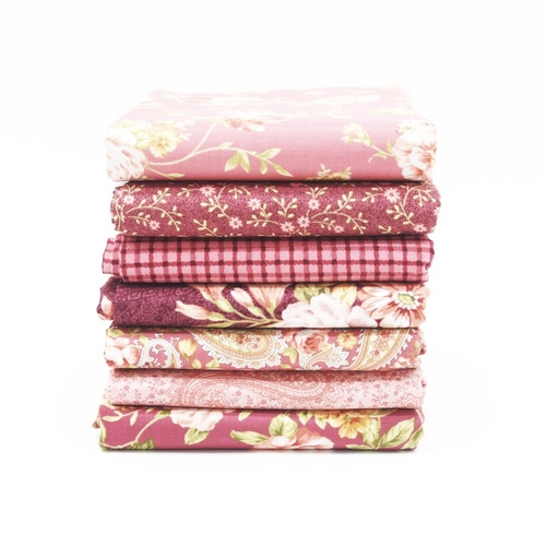 Zelie Ann FQ Bundle Burgundy