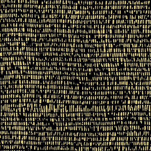 Metallic Mixers Mesh Black Gold 7349