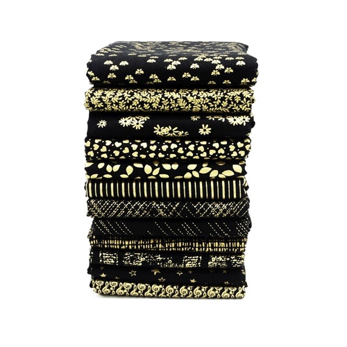Metallic Mixers FQ Bundle Black Gold