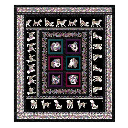Dog On It Dog Walk Quilt Kit