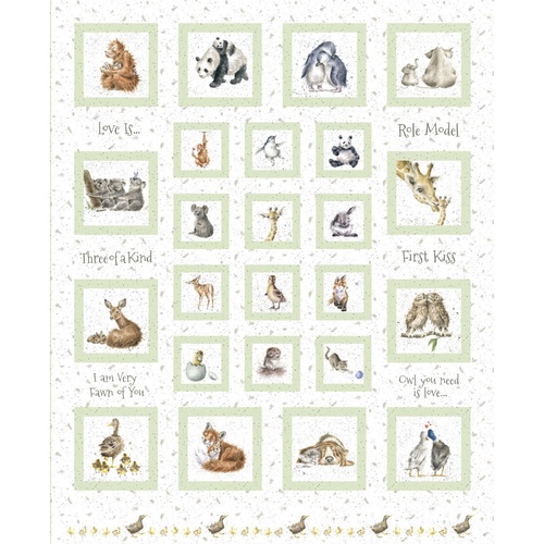 Love Is Quilt Panel
