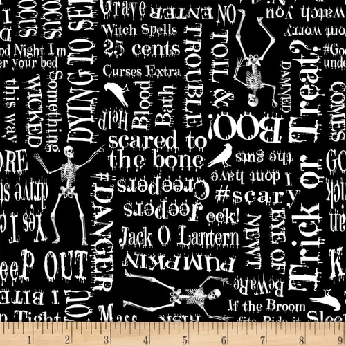 Ghoulish Gathering Words