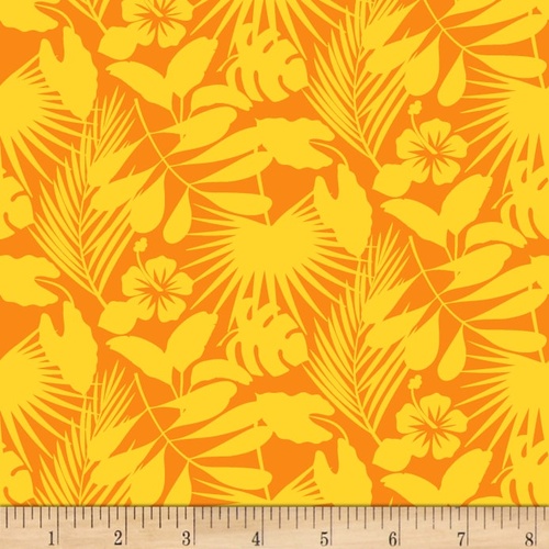 Gone Wild Tropical Foliage Yellow