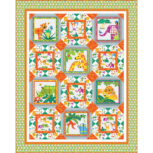 Gone Wild Quilt Kit