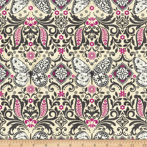 Butterfly Dreams Butterfly Medallion Pink