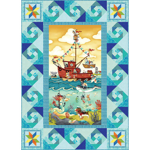 Salty Dogs Quilt Kit #1