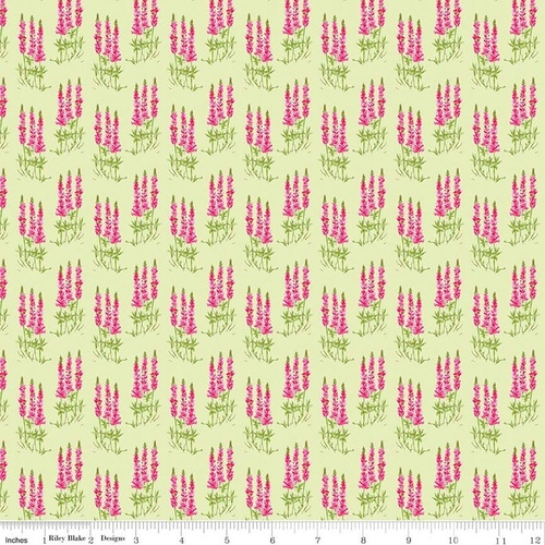 Sweet Melody Tall Flowers Green
