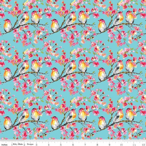 Sweet Melody Bird Blue