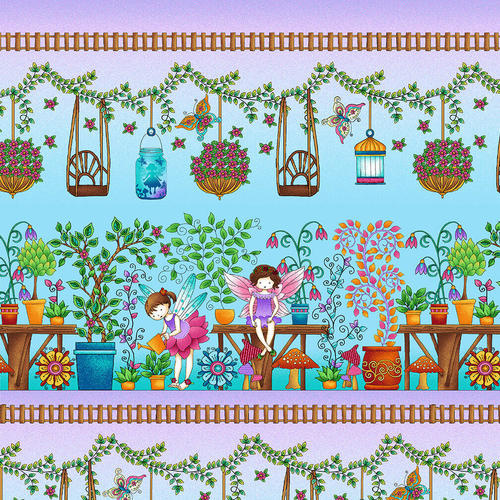 Fairy Land Border Stripe
