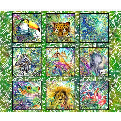 Safari Digital Jungle Panel