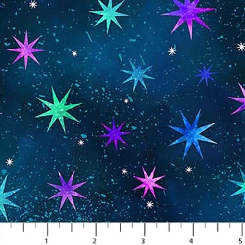 Cosmic Universe Digital Stars Multi Indigo