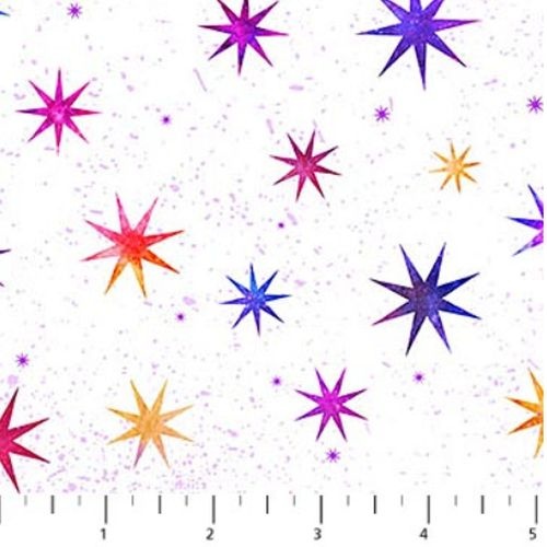 Cosmic Universe Digital Stars Multi White