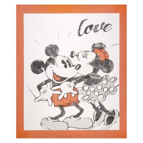 Licensed Disney Minnie Mickey Mouse Love Panel
